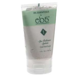  eb5 Cool Foot Scrub (4 Ounces) (Pack of 6) Beauty