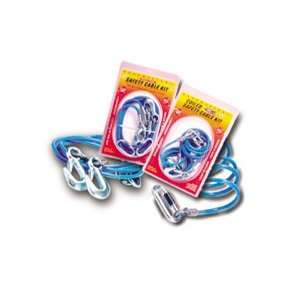  5 12 6000 lb. Coiled Safety Cable Kit