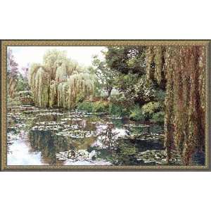  Monet (right panel) Belgian Tapestry Wall Hanging