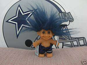 DALLAS COWBOYS OFFICIAL GOOD LUCK TROLL BY RUSS NEW  