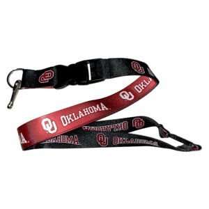    Oklahoma Sooners Reversable Lanyard Aminco