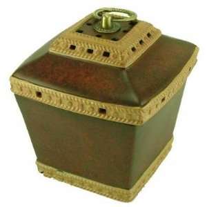   Mahogany Box Fragrance Lamp by Greenleaf Aroma Decor