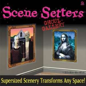  Ghoul Gallery Scene Setters  2pc Set Over 30 Ea Toys 