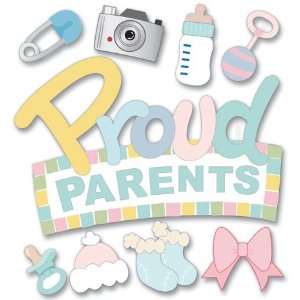  Jolees Boutique Dimensional Stickers Proud Parent