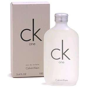 CK One by Calvin Klein, 3.4 oz Eau De Toilette Spray 