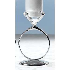  Diamond Ring Tea Light Candle Holder (Candle Not Included 