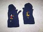 Disney mittens Mickey Mouse Pluto