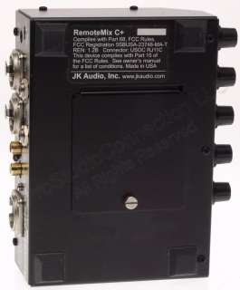   RemoteMix C+ Portable Broadcast Phone Hybrid Remote Mixer Handset Tap