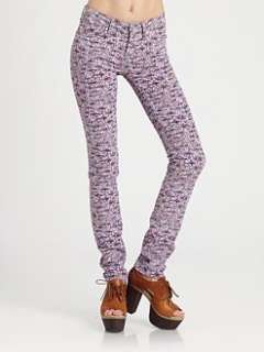 Marc by Marc Jacobs   Lou Tweed Print Cord Jeans