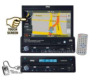 NEW PYLE PLDNV74U INDASH 1 DIN CAR 7 MONITOR LCD DVD/CD PLAYER GPS 