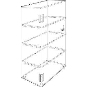  Acrylic 10W X 4D SLATWALL SHELF