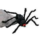 Light Up Hairy Black Spider Halloween Decorations