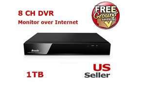 CH H.264 Surveillance Security CCTV DVR Video System 846655003252 