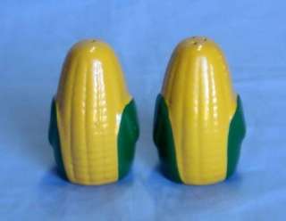 Vintage Corn on the Cob Salt and Pepper Shakers  