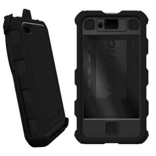 Black Ballistic HC Cover w/Holster for Iphone 4G  