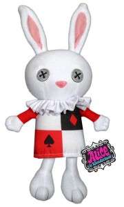 Funko Plushies ~ Alice in Wonderland ~ 7 Stuffed  White Rabbit 