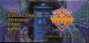 Doctor Who CCG Starter Deck Display MINT Rare 12 Decks  