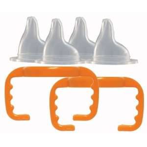  thinkbaby Baby Bottle to Sippy Cup Conversion Kit, 3 pc 