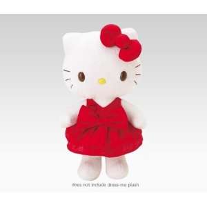  Hello Kitty Dress Me ~ Little Red Dress, Bow & Shoes 