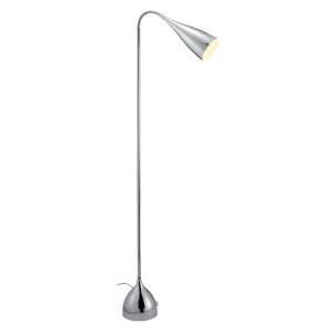  Adesso 6501 22 Search 1 Light Floor Lamps in Chrome