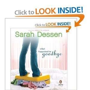   TO GOODBYE (UNABRIDGED AUDIO BOOK)(AUDIO CD) SARAH DESSEN Books