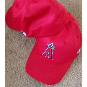   Sm/Med Los Angeles ANGELS Home RED Hat Cap Mesh 