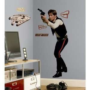  Star Wars Han Solo Giant Wall Decals In RoomMates