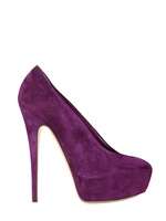 CASADEI   140MM SUEDE PUMPS