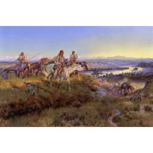 FRAMED oil paintings   Charles Marion Russell   24 x 16 inches   When 