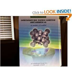 Materials Science and Engineering WITH Wiley Plus An Introduction 