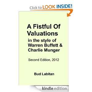 Fistful Of Valuations Bud Labitan  Kindle Store