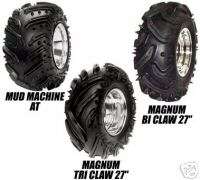 Mud Machine Magnum Bi Claw Utility ATV Tire 27 9.75 12  