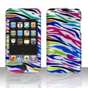 Apple Ipod Touch 2nd 3rd Generation Colorful Zebra Design 