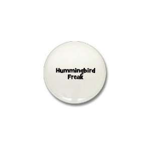  Hummingbird Freak Animal Mini Button by  Patio 