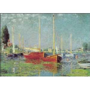  Argenteuil, Red Boats    Print