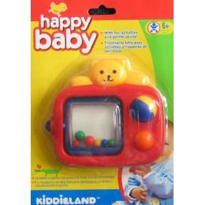  Happy Baby Fun Activities and Gentle Sound Rattle Mirror Toys & Games