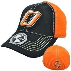 Oklahoma State Cowboys O State Hat Cap NCAA Flex Fit Stretch Stitch 