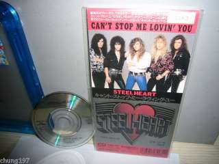 STEEL HEART CANT STOP ME LOVIN YOU JAPAN 3 INCH CD  
