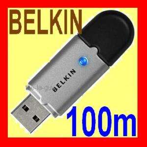 Belkin Wireless Bluetooth USB Dongle Adapter 100m 330ft  
