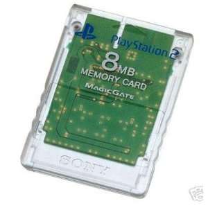  Crystal Memory card (8MB) (Playstation 2) Video Games