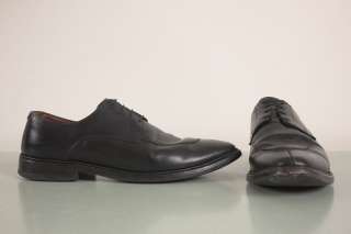   Edmonds Walton   12 D   Black Split Toe Oxford Dress Shoes  