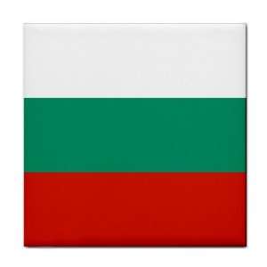 Bulgaria Flag Tile Trivet