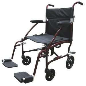  Fly Lite Ultra Lightweight Transport Wheelchair 