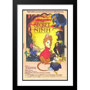 The Secret of NIMH 32x45 Framed and Double Matted Movie Poster   Style 