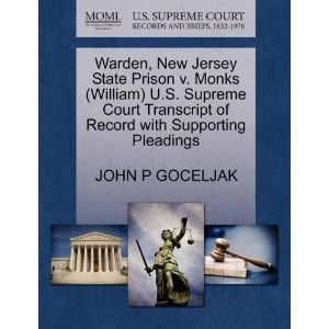  Warden, New Jersey State Prison v. Monks (William) U.S 