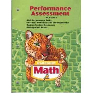    Harcourt Math Grade 5 Performance Assessment Harcourt Books