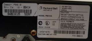 Packard Bell 610 computer PB434A 890215  
