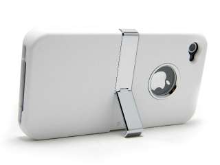 DELUXE HARD CASE with Chrome Stand for iPhone 4/4s