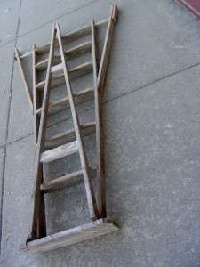   Legs Fruit Picking ORCHARD Wooden Wood STEP LADDER 7 TALL  