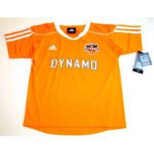  MLS Adidas Houston Dynamo Home Call Up Kids Medium Orange 